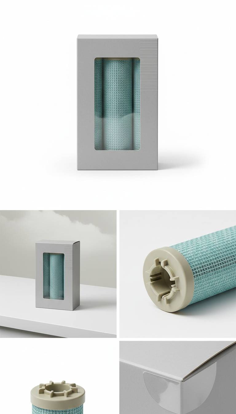 Filter cartridge pack with precision design